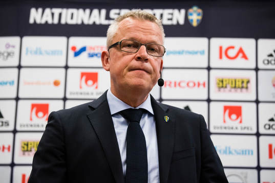 Sveriges förbundskapten Janne Andersson