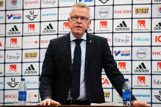Sveriges förbundskapten Janne Andersson