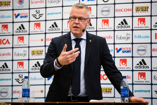 Sveriges förbundskapten Janne Andersson