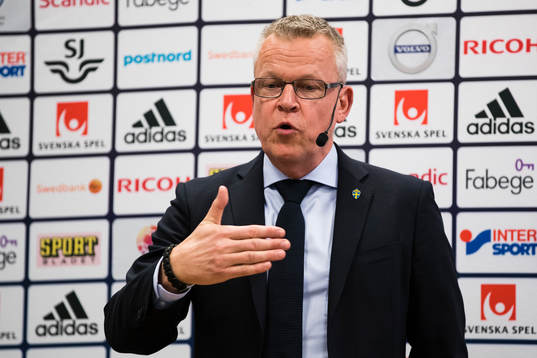 Sveriges förbundskapten Janne Andersson