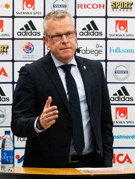 Sveriges förbundskapten Janne Andersson