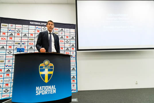 Sveriges förbundskapten U21, Håkan Ericson