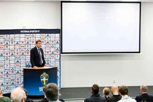 Sveriges förbundskapten U21, Håkan Ericson
