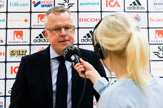 Sveriges förbundskapten Janne Andersson