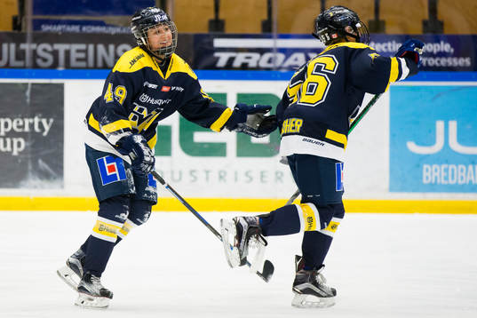 s Fanny Rask och Hanna Moher