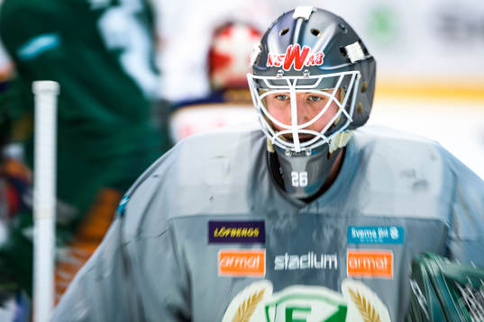 Färjestads målvakt Stefan Steen