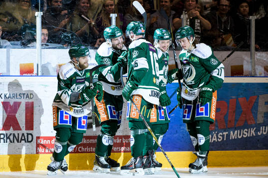 Färjestads Anton Grundel, Mikael Wikstrand, Alexander