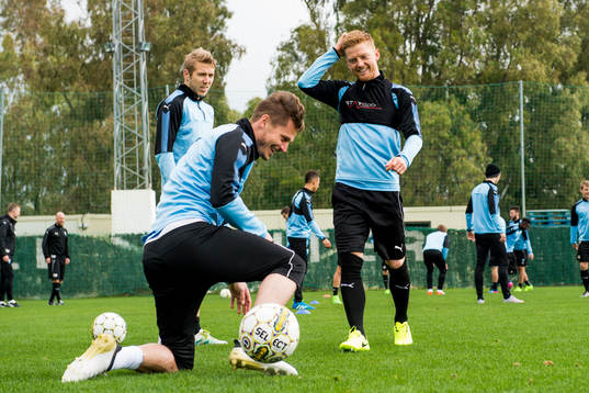Markus Rosenberg och Anders Christiansen