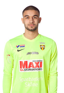Kristianstads målvakt Sixten Mohlin