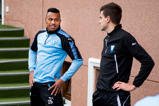 Felipe Carvalho och Alexander Jeremejeff