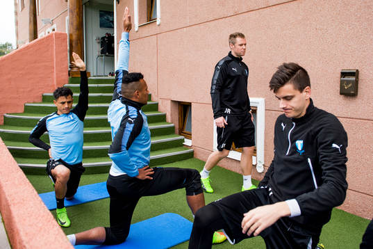 Yoshimar Yotún, Felipe Carvalho och Alexander Jeremejeff