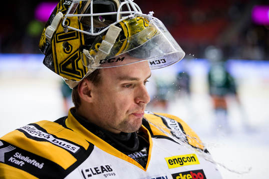 Skellefteås målvakt målvakt Gustaf Lindvall