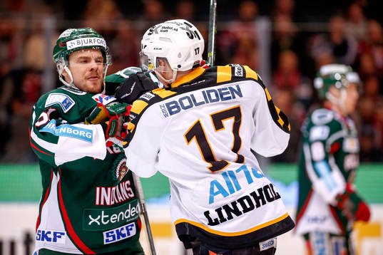 Frölundas Mats Rosseli Olsen och Skellefteås Pär