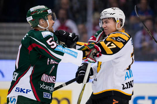 Frölundas Mats Rosseli Olsen och Skellefteås Pär