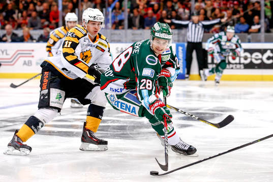 Skellefteås Henrik Hetta och Frölundas Johan Sundström
