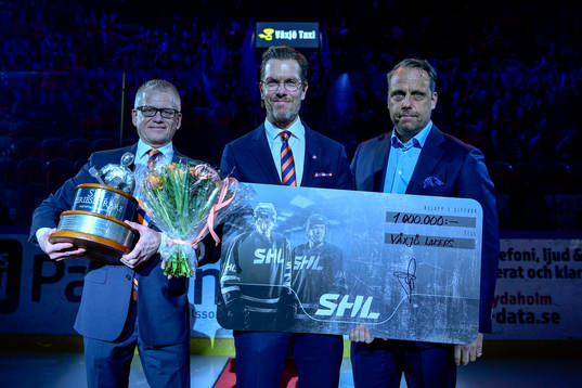 Växjös VD Stefan Hörberg och ordförande Michael Marchal