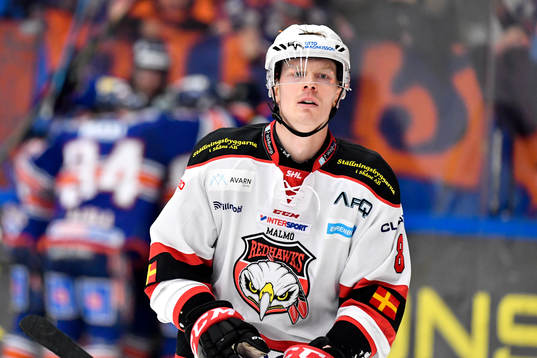 Malmö Redhawks Lars Bryggman deppar