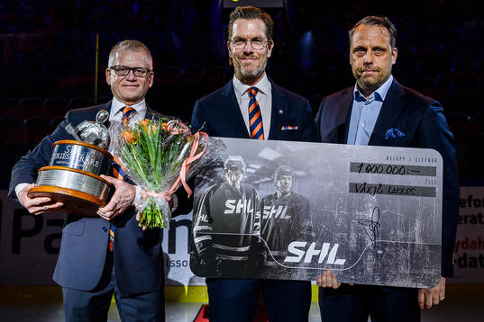 Växjös VD Stefan Hörberg och ordförande Michael Marchal