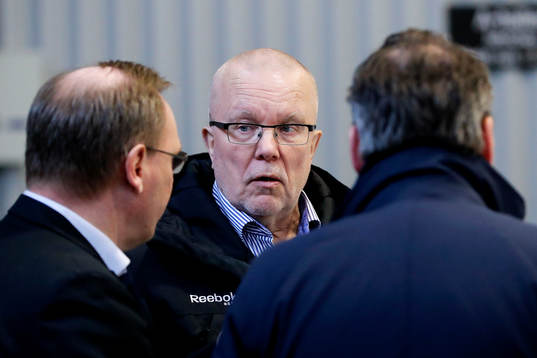 Sveriges förbundskapten Leif Boork