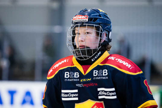 Djurgårdens Yekaterina Smolina innan final 2 i