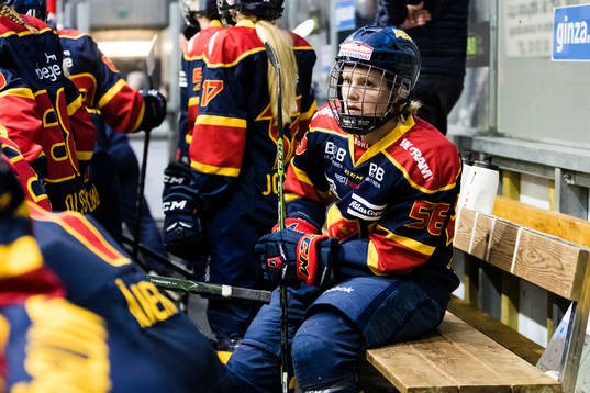 Djurgårdens Alexandra Cipparone i båset