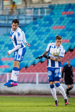 IFK Göteborgs Tobias Hysen och Sören Rieks