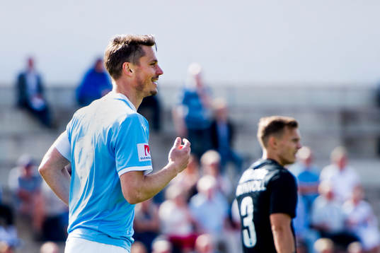 Malmö FFs Markus Rosenberg jublar