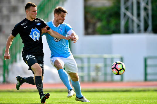 Moldes Christoffer Remmer och Malmö FFs Markus Rosenberg