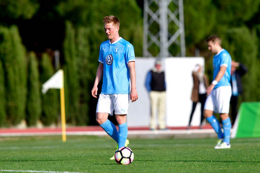 Malmö FFs Anders Christiansen deppar