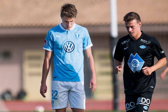 Malmö FFs Mattias Svanberg deppar
