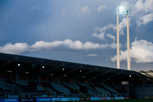 Elljus över Bravida Arena