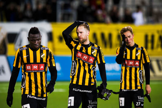 Häckens Alhassan Kamara, Rasmus Lindgren och Joel