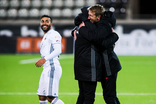 Östersunds Saman Ghoddos ser tränare tränare Graham