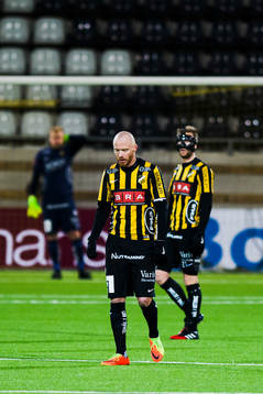 Häckens Alexander Farnerud och Rasmus Lindgren deppar