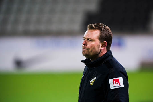 Häckens tränare Mikael Stahre