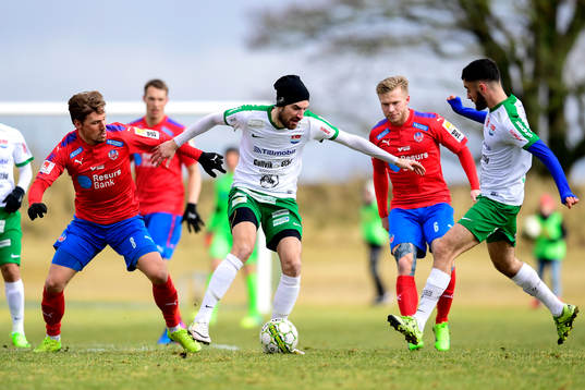 Prespas Muamet Asanovski och Helsingborgs Martin