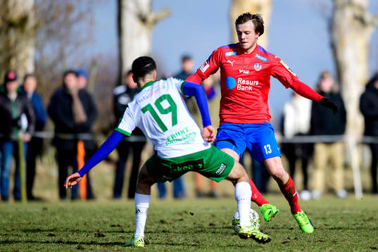 Helsingborgs Alexander Achinioti-Jönsson och Prespas Alan