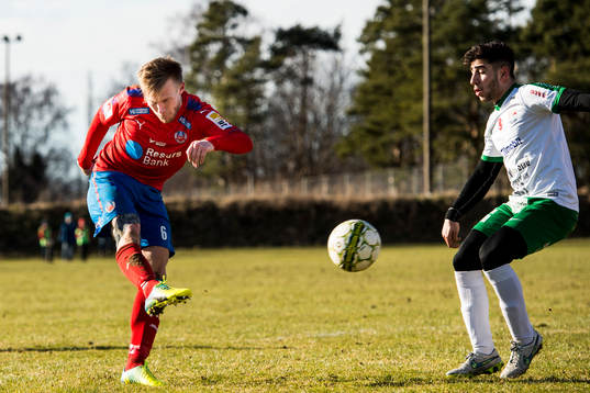 Helsingborgs Andreas Landgren gör 5-0