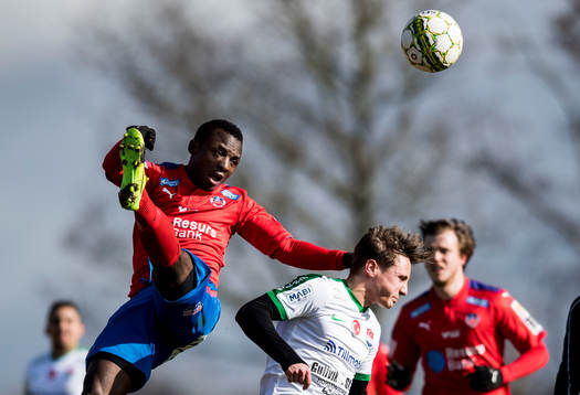 Helsingborgs Monday Samuel och Prespas Christoffer Levi