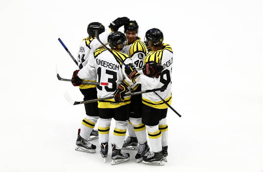 Brynäs Jesper Jensen jublar