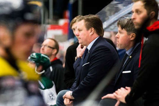 Färjestads tränare Leif Carlsson