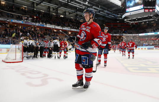 Linköpings Mathis Olimb deppar