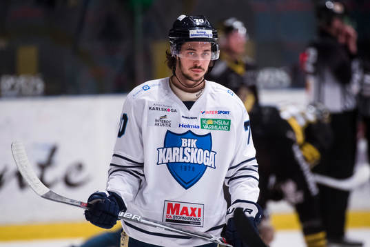 Karlskogas Simon Mattsson deppar