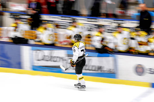 Brynäs Daniel Mannberg jublar