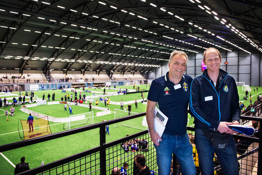 Mike Sankala (tv) och Patrik Gustafson (th)