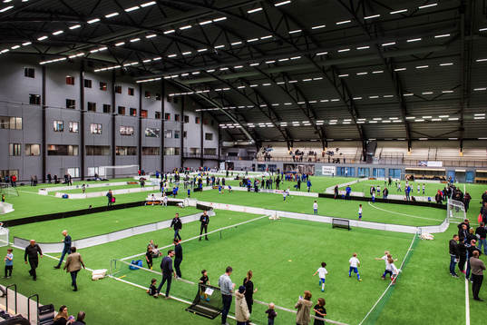 Översiktsbild över Prioritet Serneke Arena