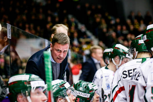 Frölundas  tränare Roger Rönnberg