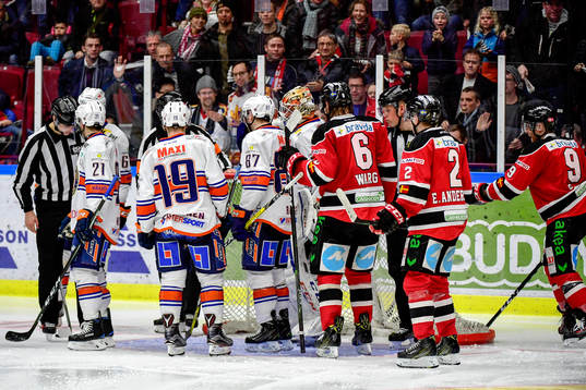 Malmö Redhawks Frederik Storm har gjort ett mål i