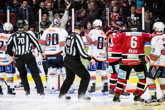 Malmö Redhawks får ett mål bortdömt i förlängningen