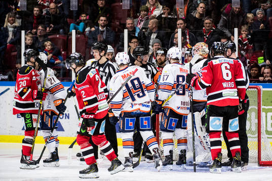 Malmö Redhawks får ett mål bortdömt i förlängningen